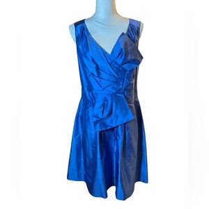 Sara Campbell Solid Duppioni Slivis Bow Front🆕